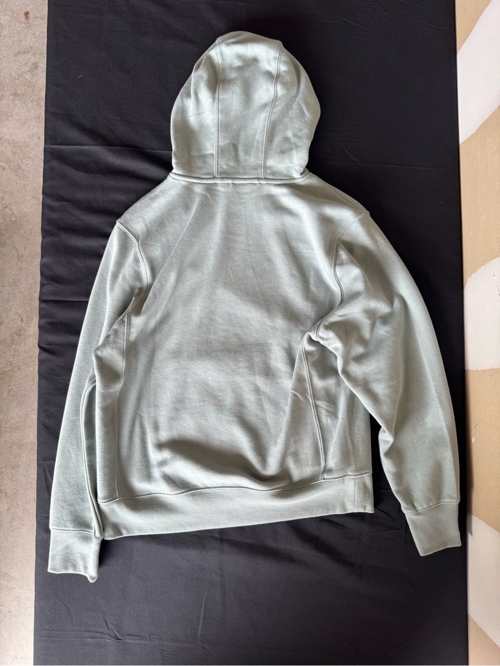 NWT All in Motion Fleece Pullover Hoodie Sage Green Men's Small - Picture 2 of 3